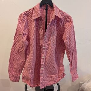 Women's Red Checkered Shirt